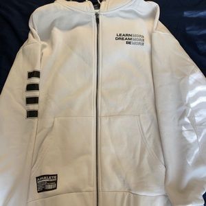 Alphalete White Jacket size large